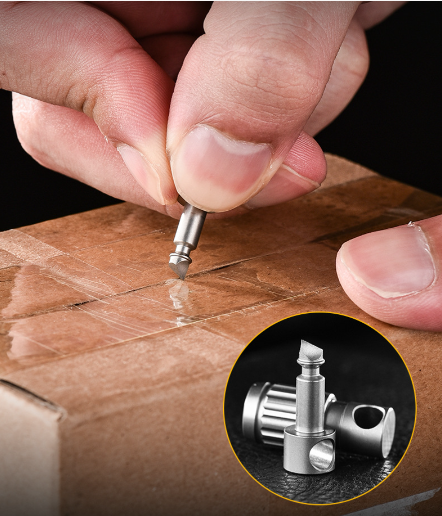 Titanium Quick-Release Keychain