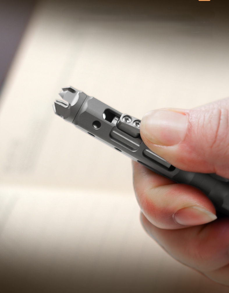 Titanium Tactical Bolt-Action Pen