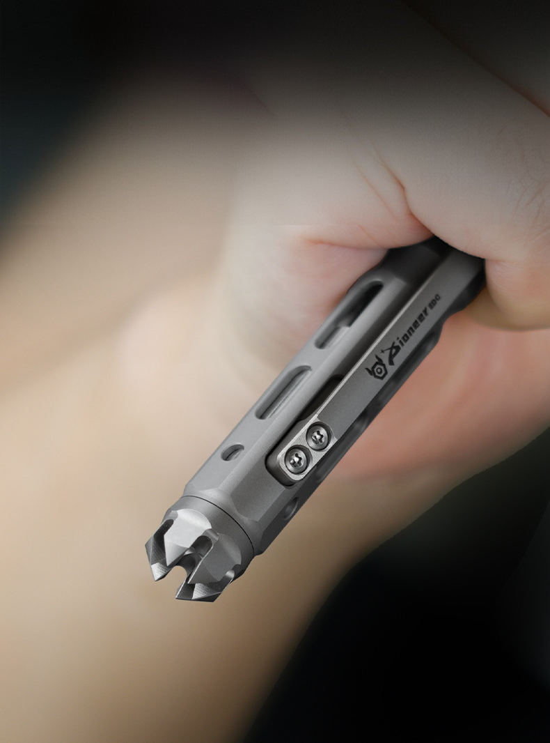 Titanium Tactical Bolt-Action Pen
