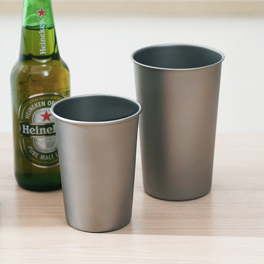 Titanium Beer Cup