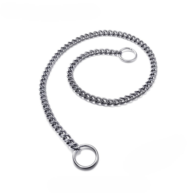 Titanium Dog Chain Collar
