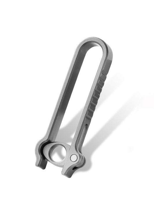Titanium Quick-Release Belt Keychain