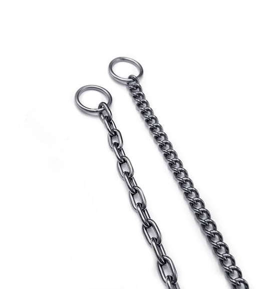 Titanium Dog Chain Collar