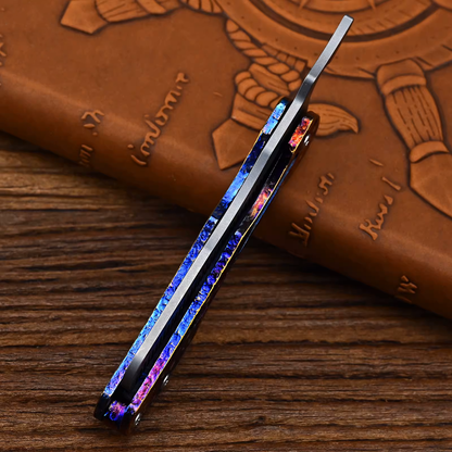 Titanium Folding Comb