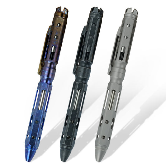 Titanium Tactical Bolt-Action Pen