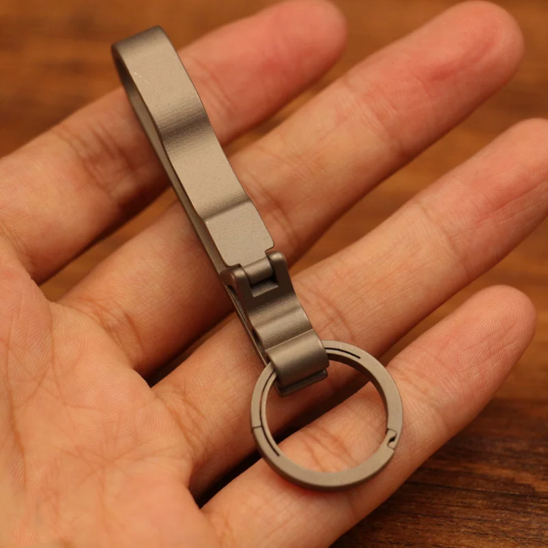 Titanium Starlight Belt Keychain