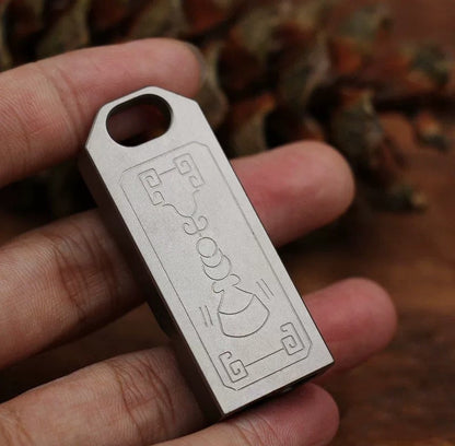 Titanium Dual-Tube Whistle