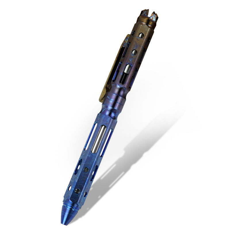 Titanium Tactical Bolt-Action Pen