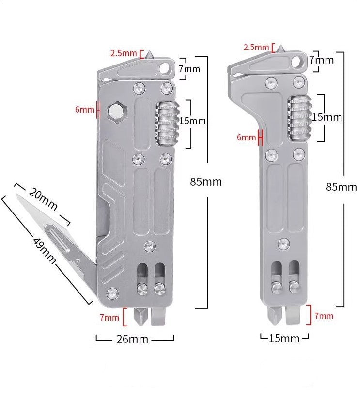 Titanium Multitool Wrench