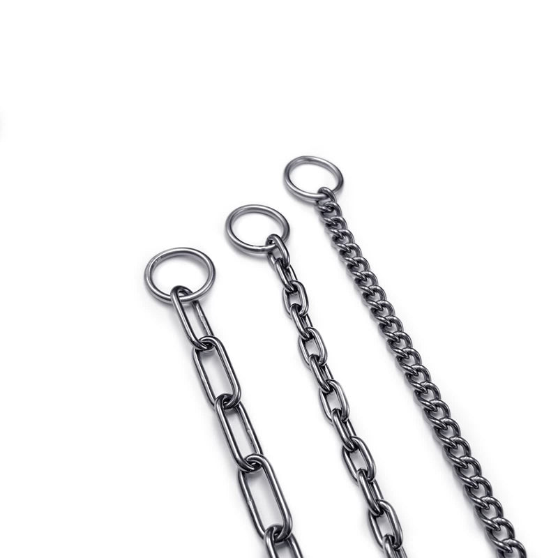 Titanium Dog Chain Collar