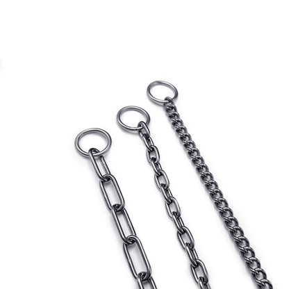 Titanium Dog Chain Collar