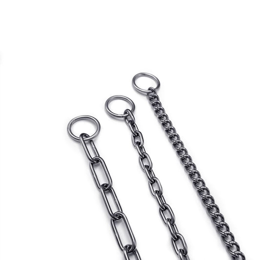 Titanium Dog Chain Collar