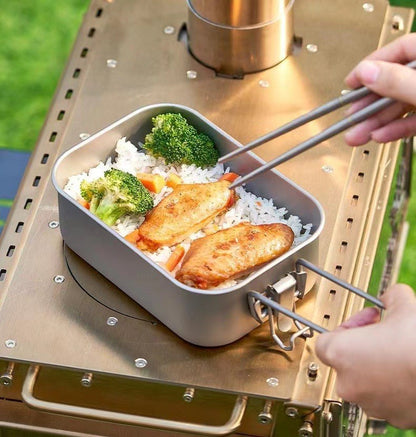Titanium Outdoor Food Box 800ml (27oz)