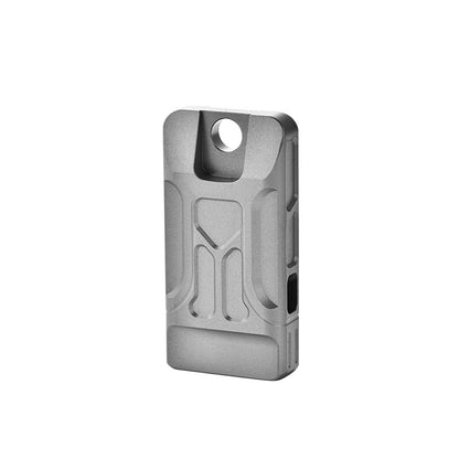 Titanium Dual-Tube Survival Whistle