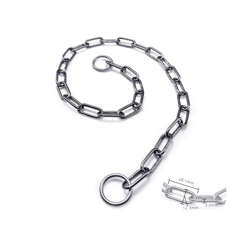 Titanium Dog Chain Collar