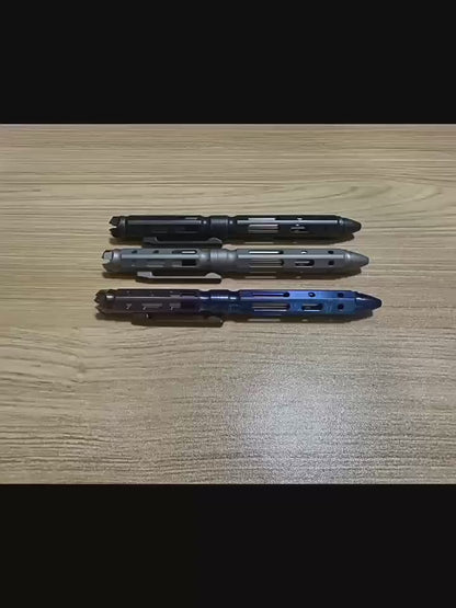 Titanium Tactical Bolt-Action Pen