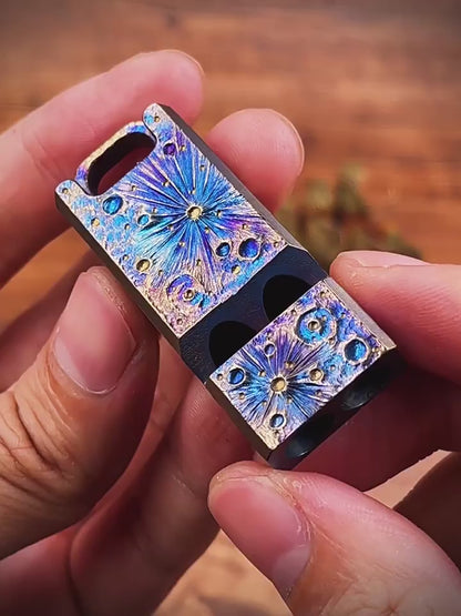 Titanium Dual-Tube Whistle